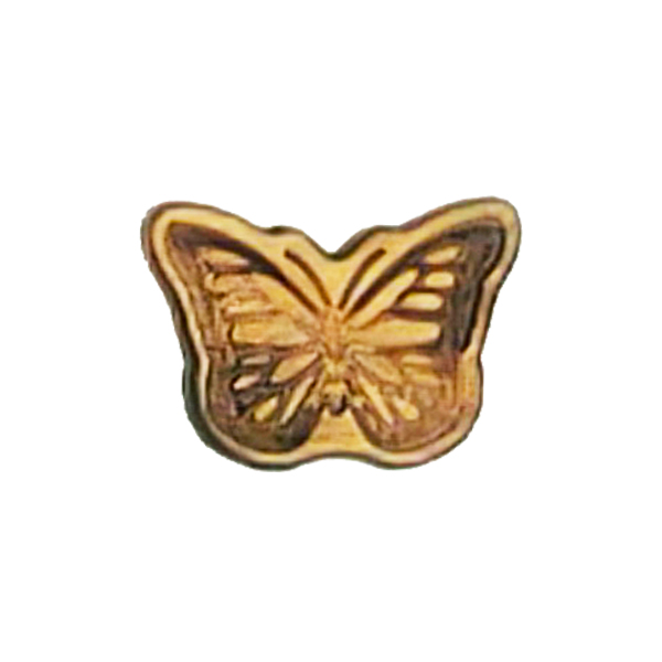 原木口罩磁扣-Q蝴蝶