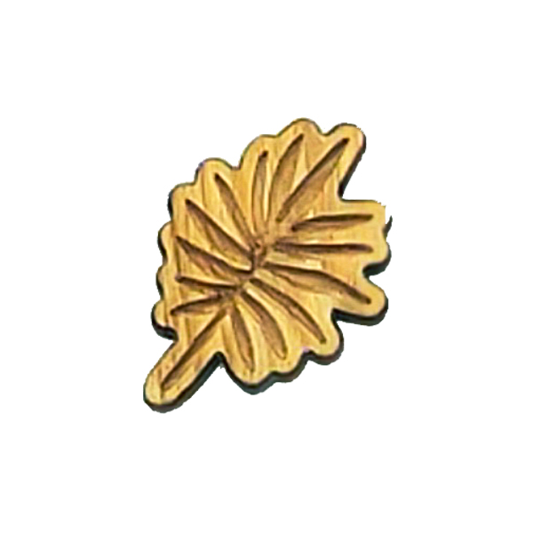 原木口罩磁扣-葵葉